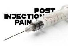 Injection pain from steroids