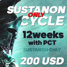 1 whole SUSTANON ONLY CYCLE