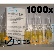 1000 Sustanon ampules by Organon, Pakistan